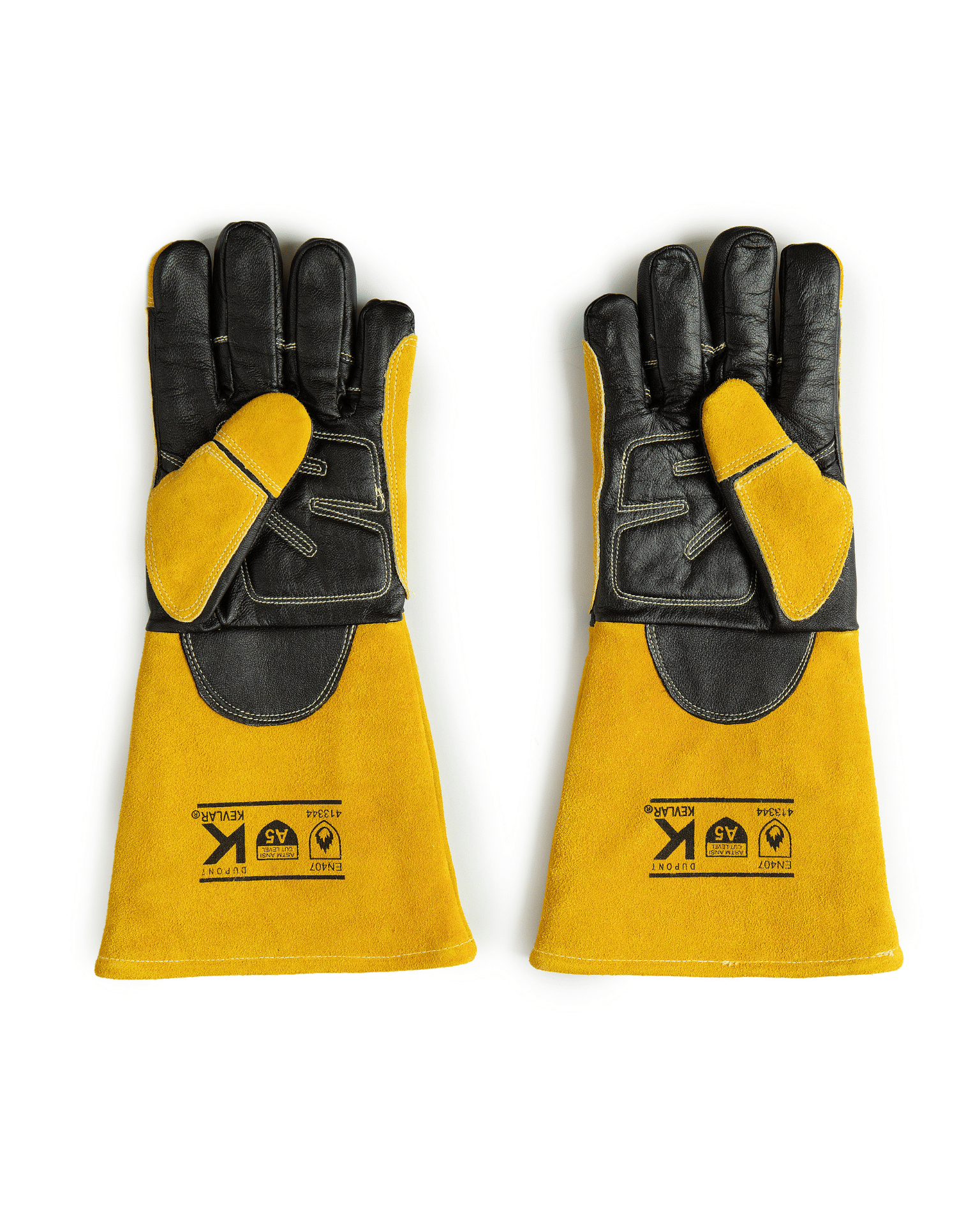 Cut 5 cut-resistant Kelvar lining meets all MIG requirements goat skin leather Welding gloves by Utility Pro