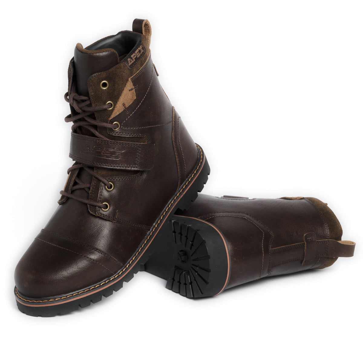 Patron Leather men’s motorcycle boot