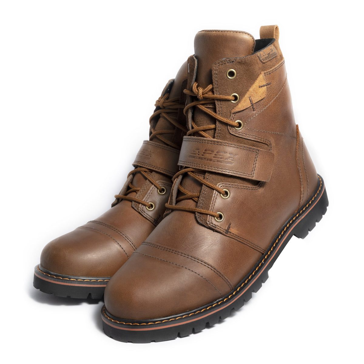 Patron Leather men’s motorcycle boot