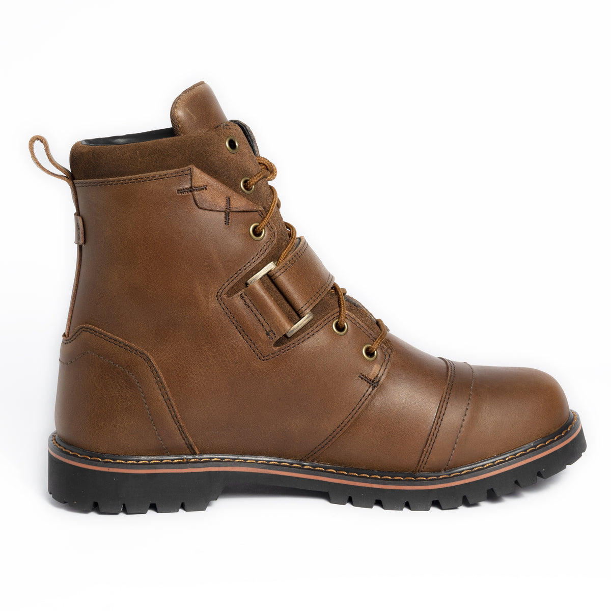 Patron Leather men’s motorcycle boot