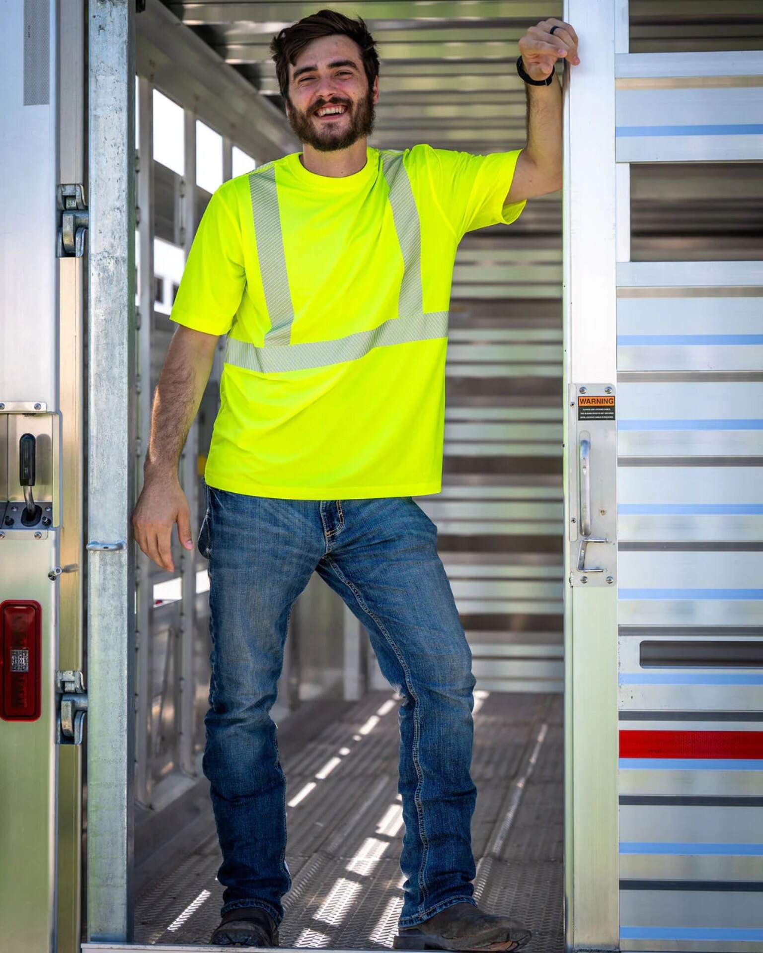 UHV1000 Men's Hydrocool lightweight ANSI Class 2 Tee