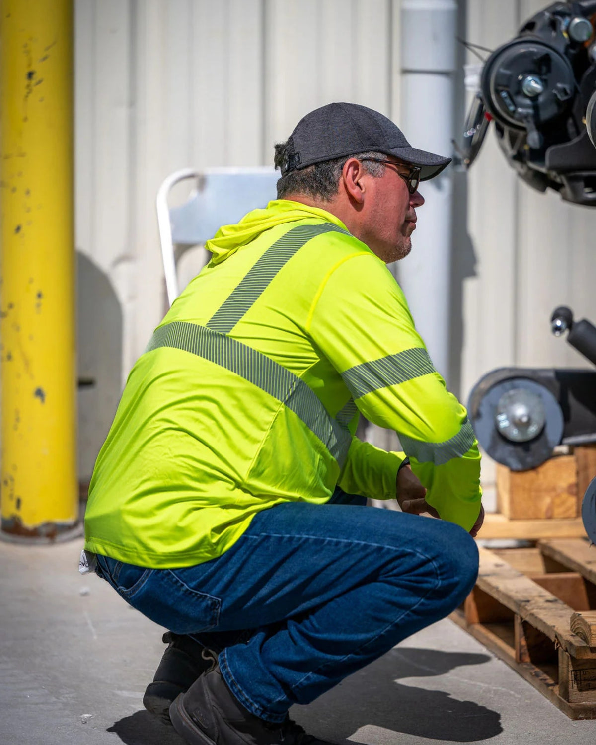 UHV982 HYDROCOOL Class 3 ANSI Hoodie