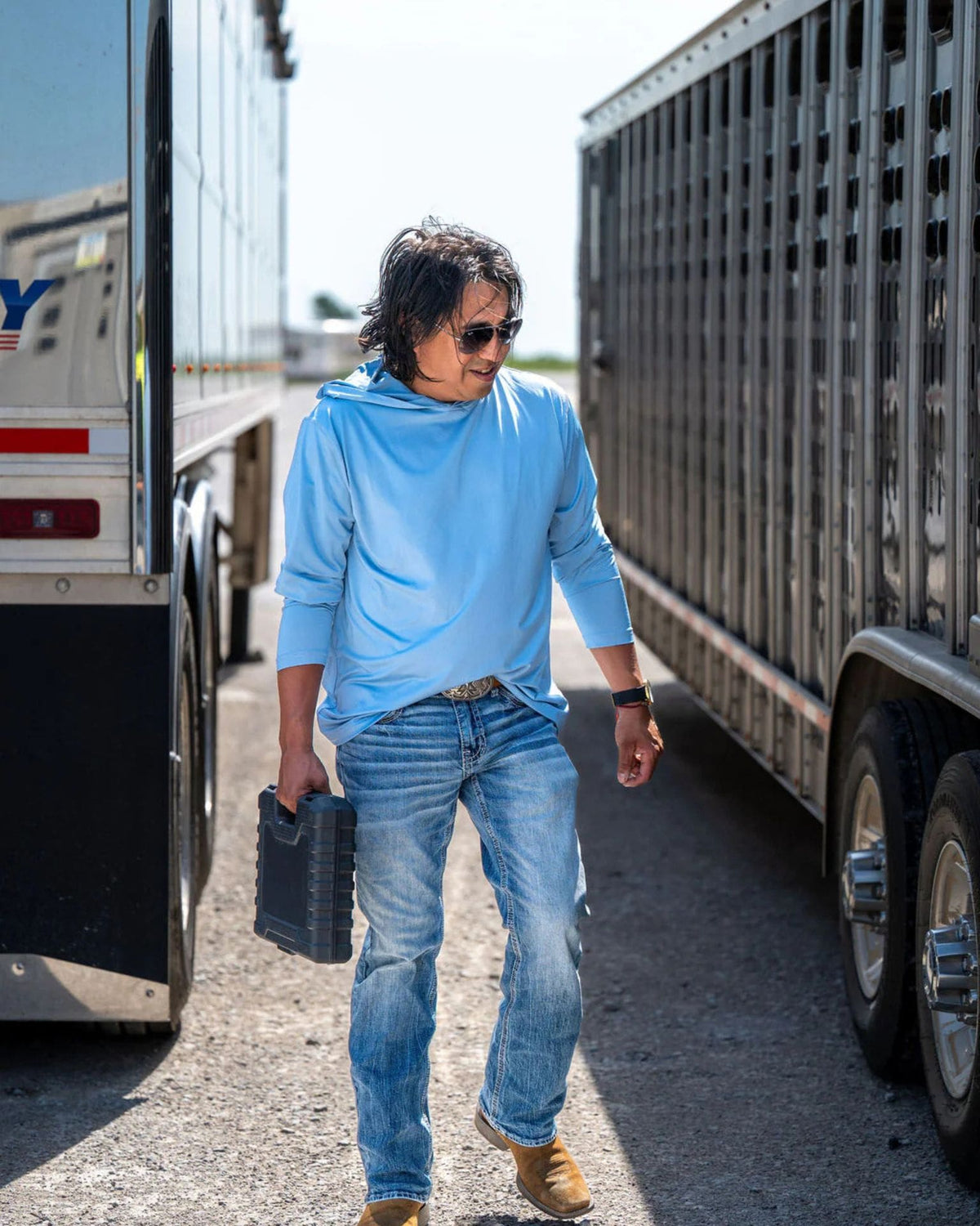 UPA1006 HYDROCOOL LS Protective Hoodie