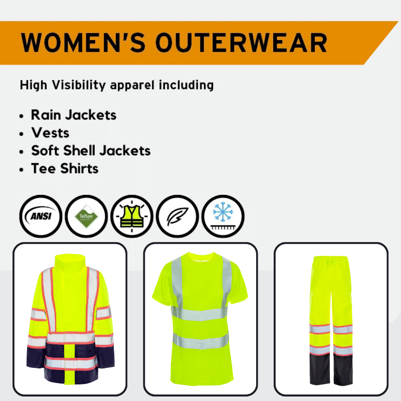 Women's HiVis Safety Apparel