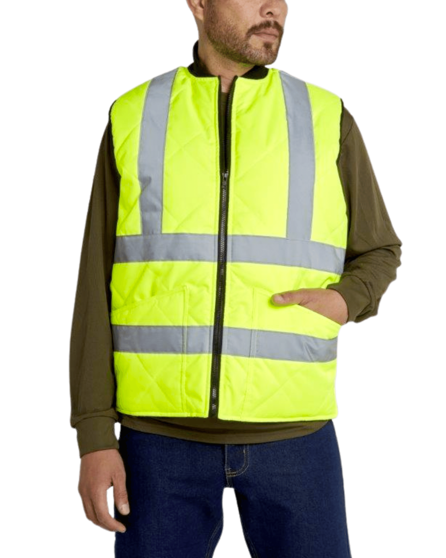 UHV919 HiVis WarmUP Insulated Safety Vest