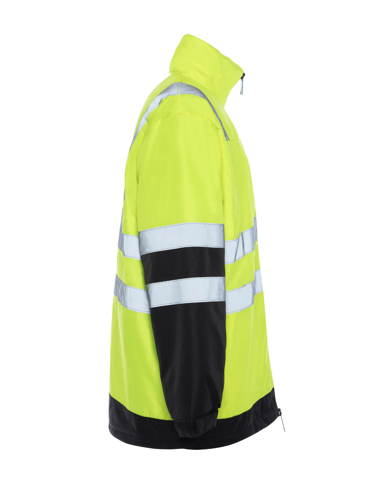 ANSI Class 3 High Visibility arctic 3-in-1 teflon fabric quilted lining poly-fill insulation long length Parka by Utility Pro