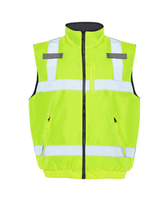 Fleece lined 2025 hi vis vest