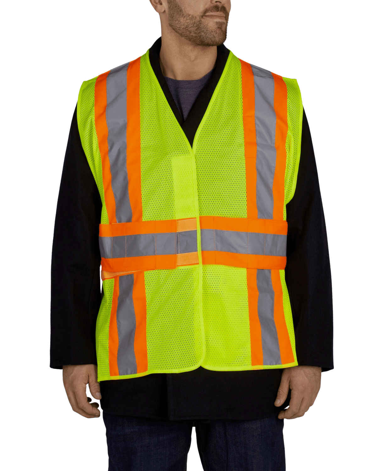 UHV312 HiVis Expandable Mesh Vest
