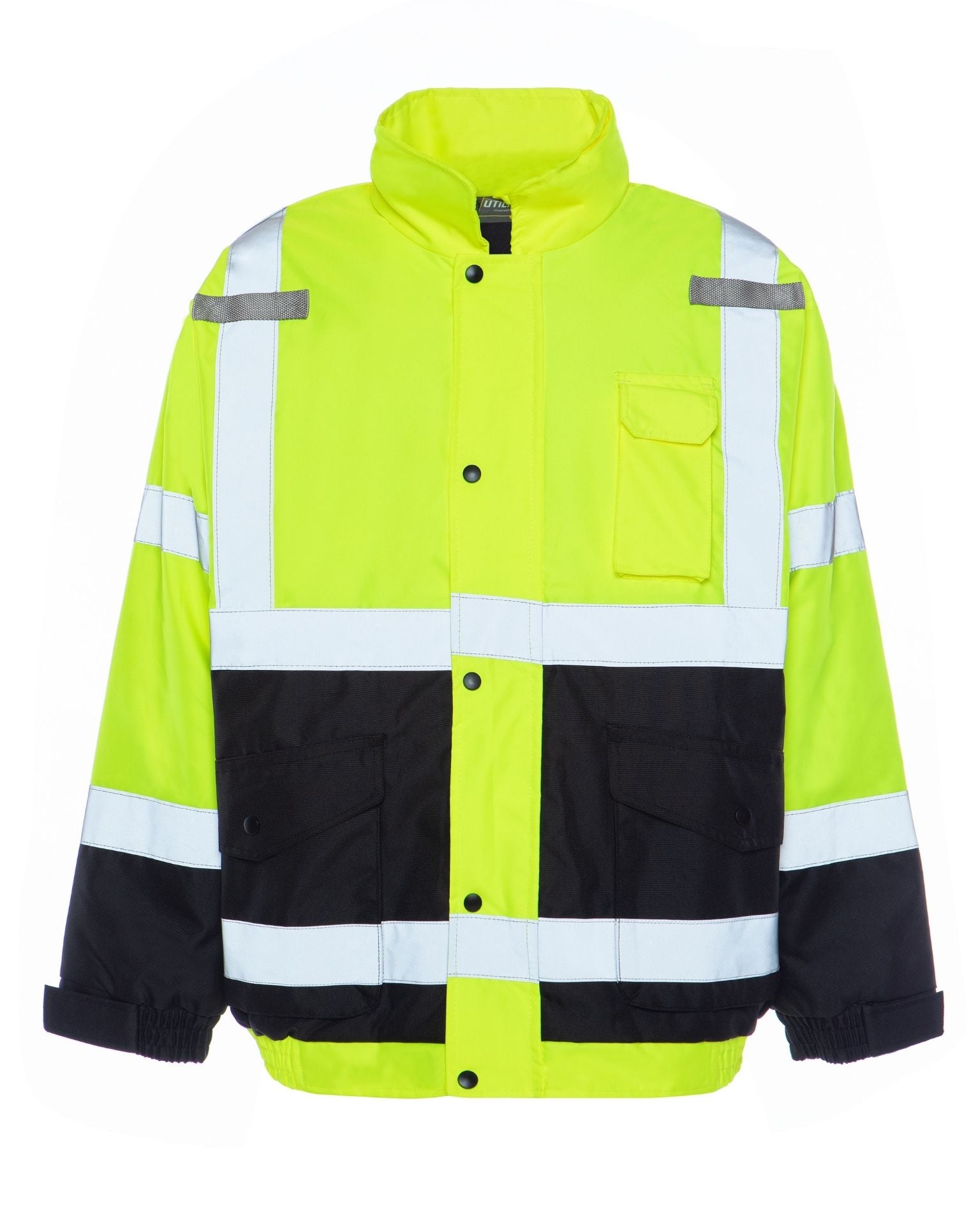 Size M Louisiana Professional Wear Green Flame Resistant Jacket Neoprene /  Nylon