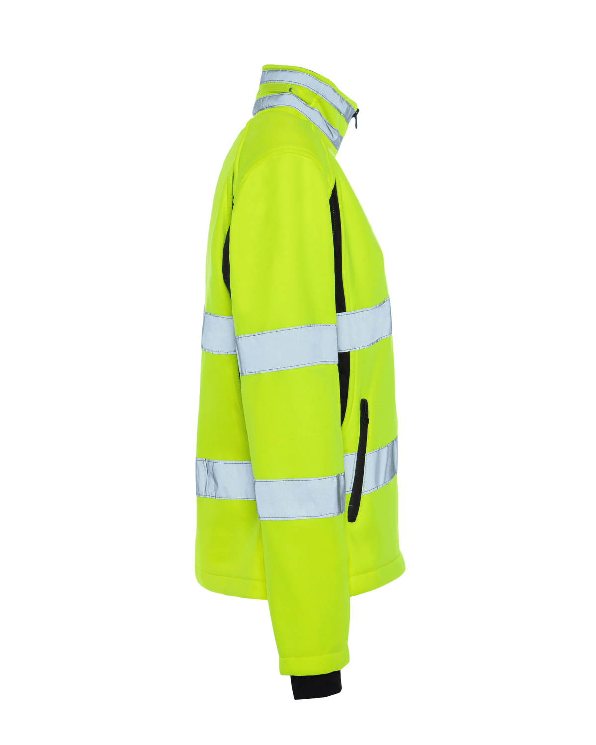 UHV668 HiVis Women&#39;s Full Zip Soft Shell Jacket