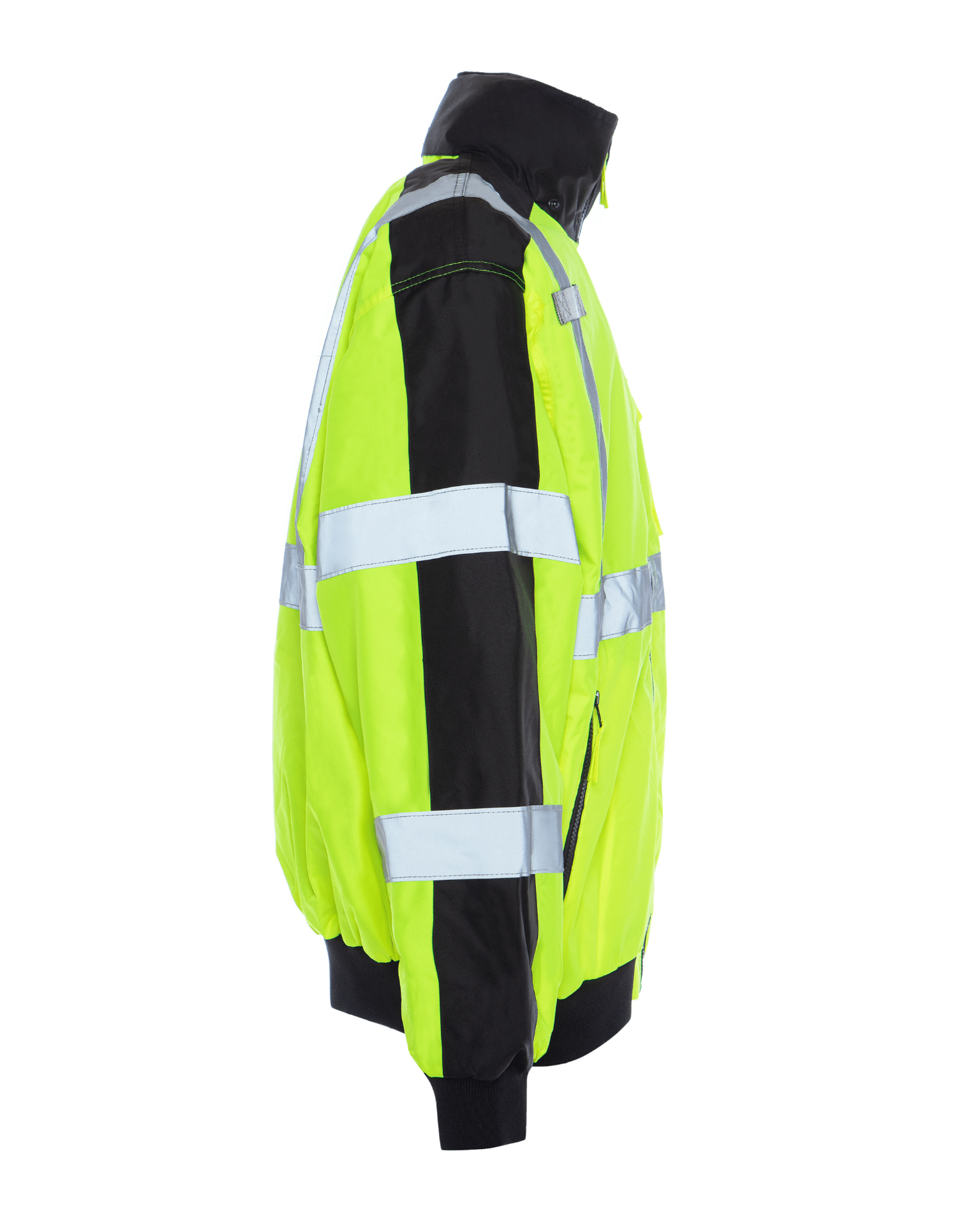 ANSI Class 3 High Visibility 3-Season versatile water and stain repellent bomber jacket by Utility Pro