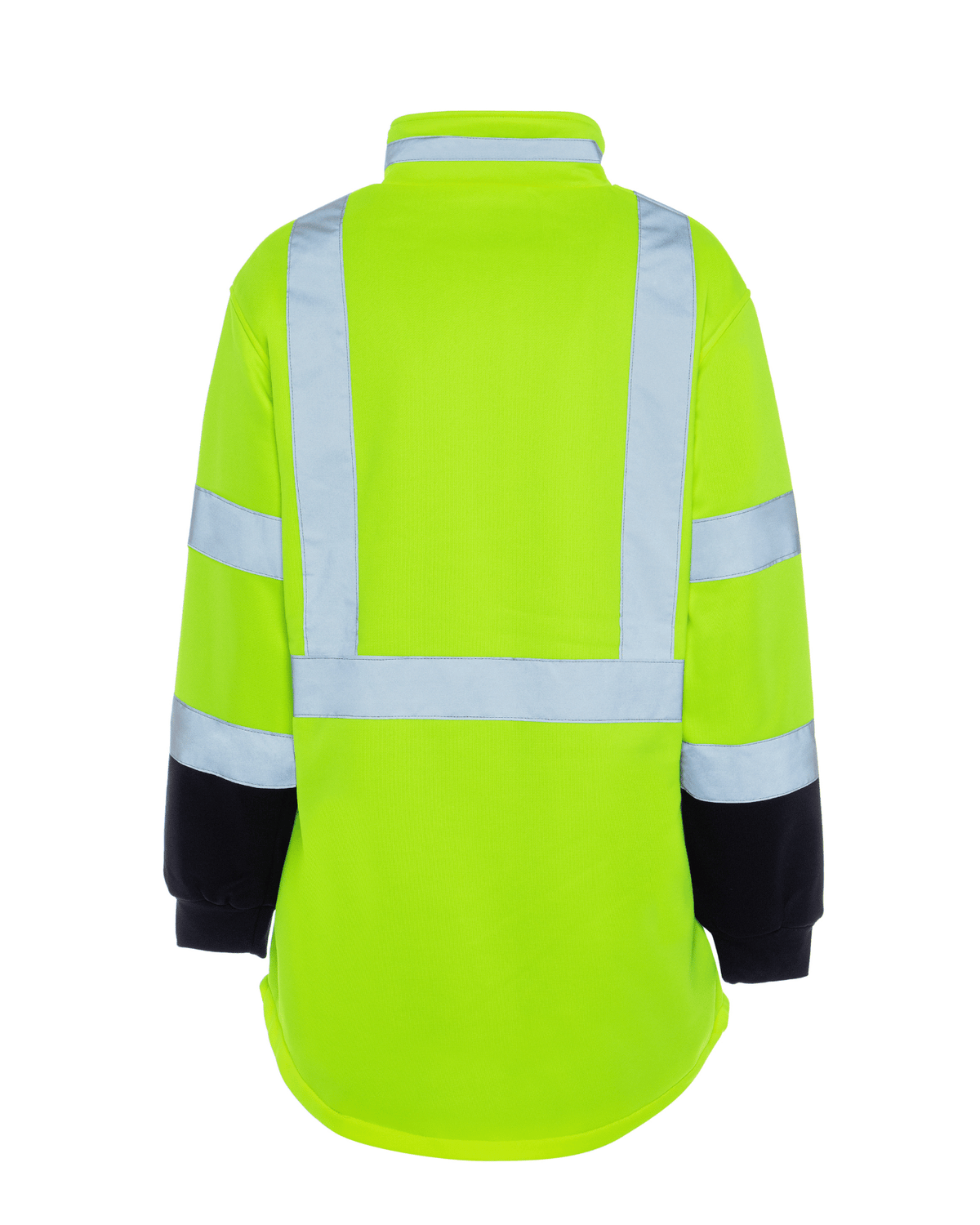UHV667 HiVis Women&#39;s 1/4 Zip Soft Shell