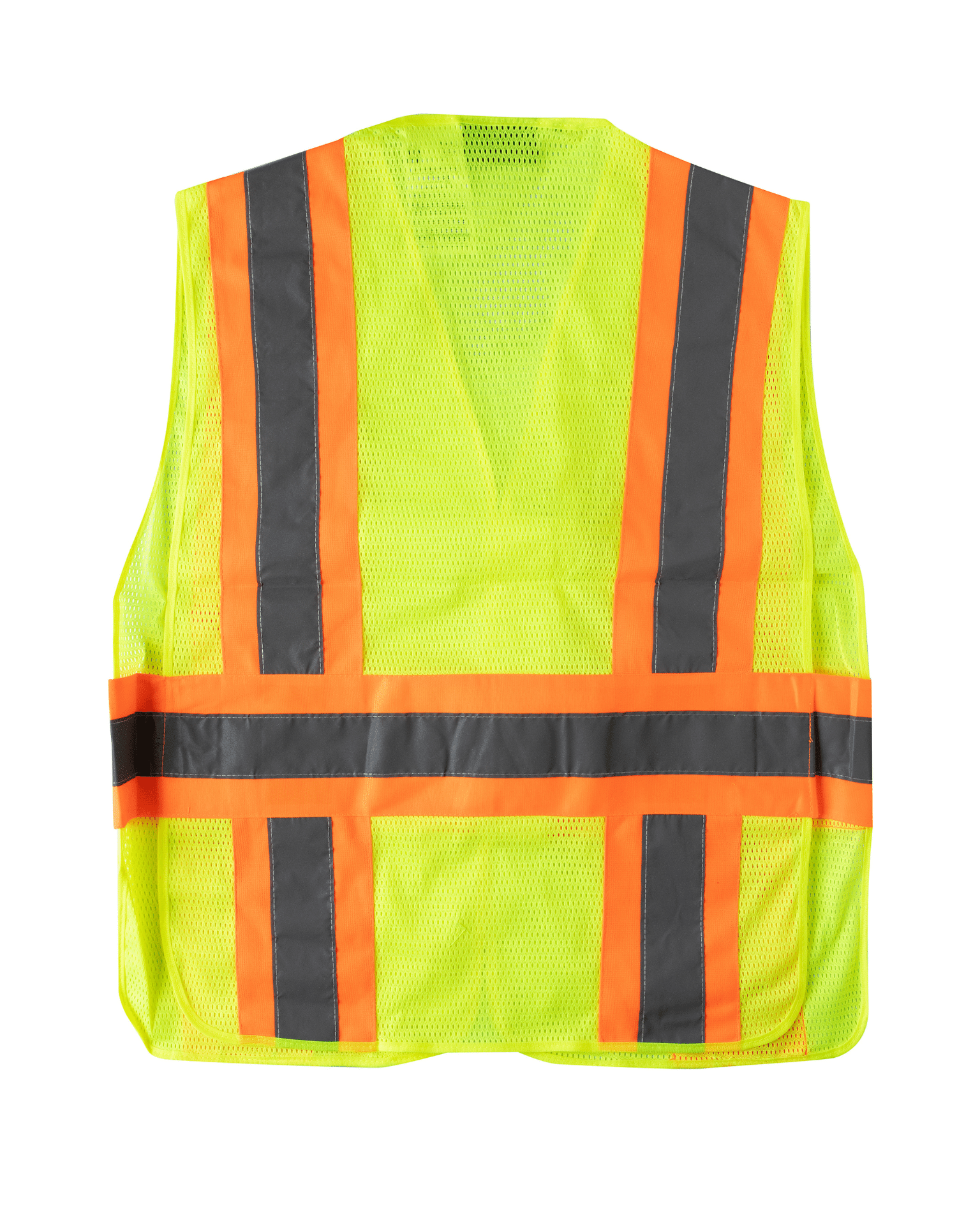 ANSI Class 2 High Visibility safety striping lightweight mesh vest by Utility Pro