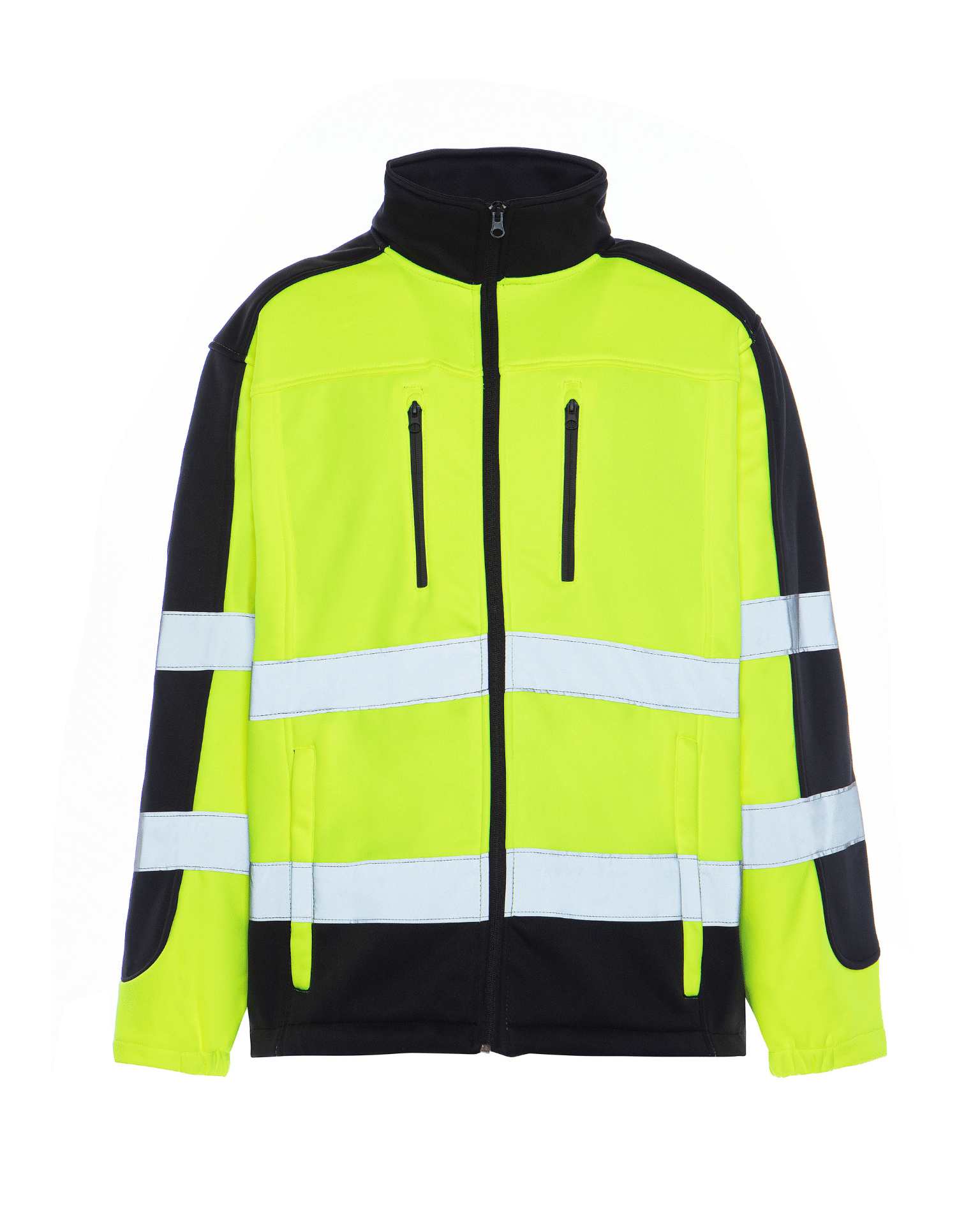 ANSI Class 3 reflective jacket soft shell liquid and stain repellent treated with teflon by Utility Pro