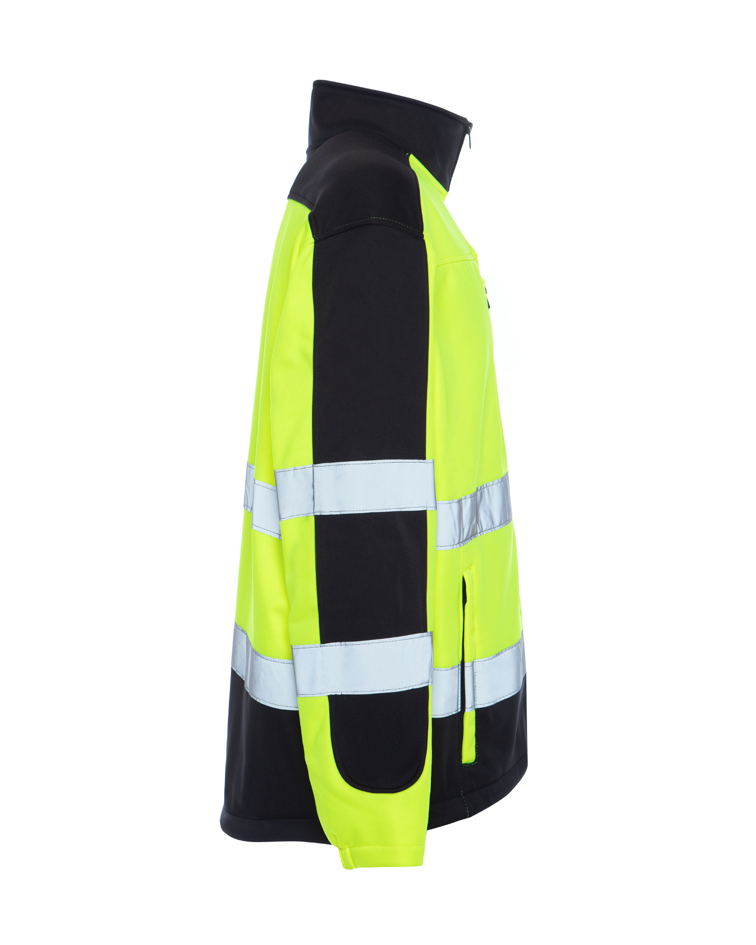 ANSI Class 3 reflective jacket soft shell liquid and stain repellent treated with teflon by Utility Pro