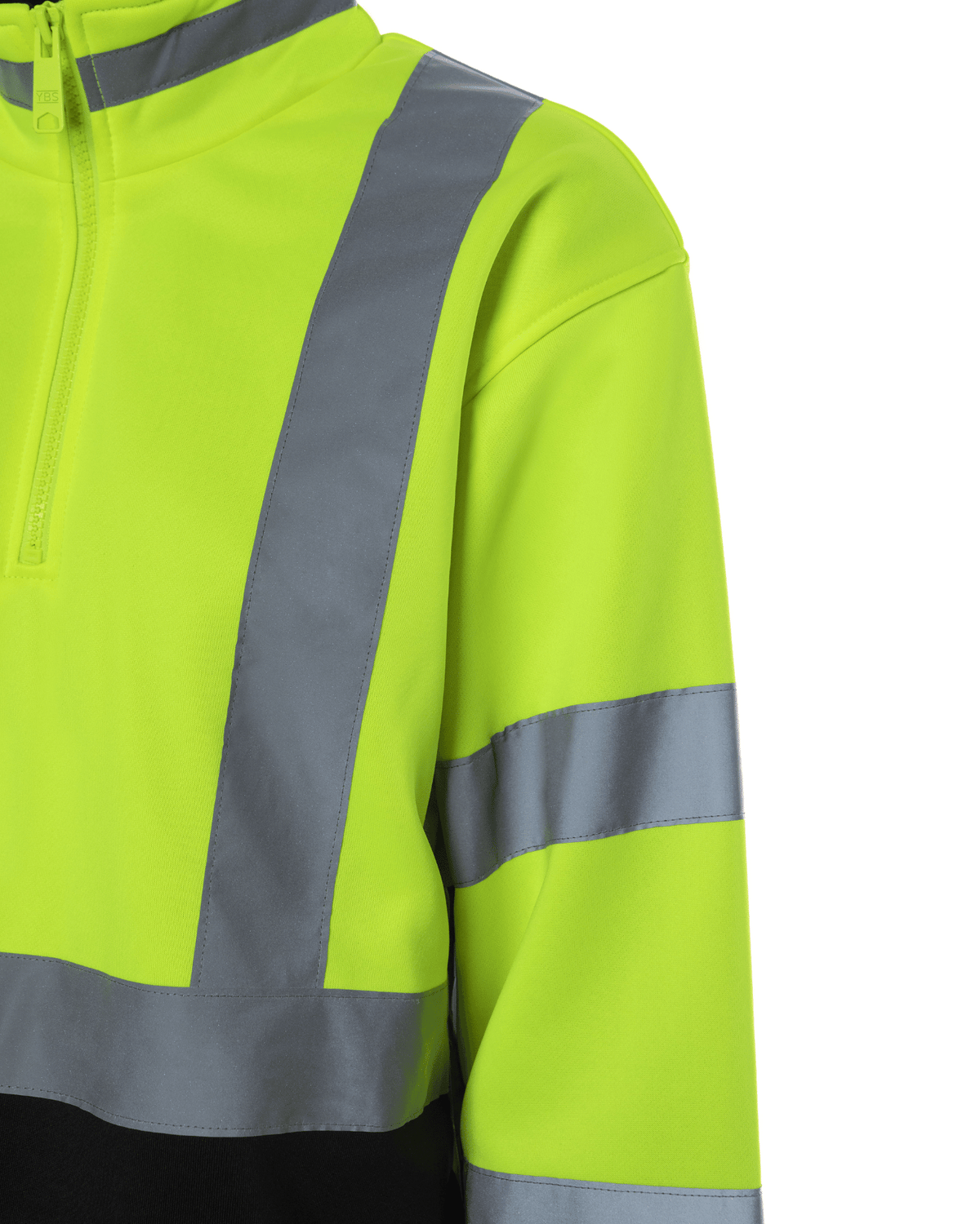UHV667 HiVis Women&#39;s 1/4 Zip Soft Shell