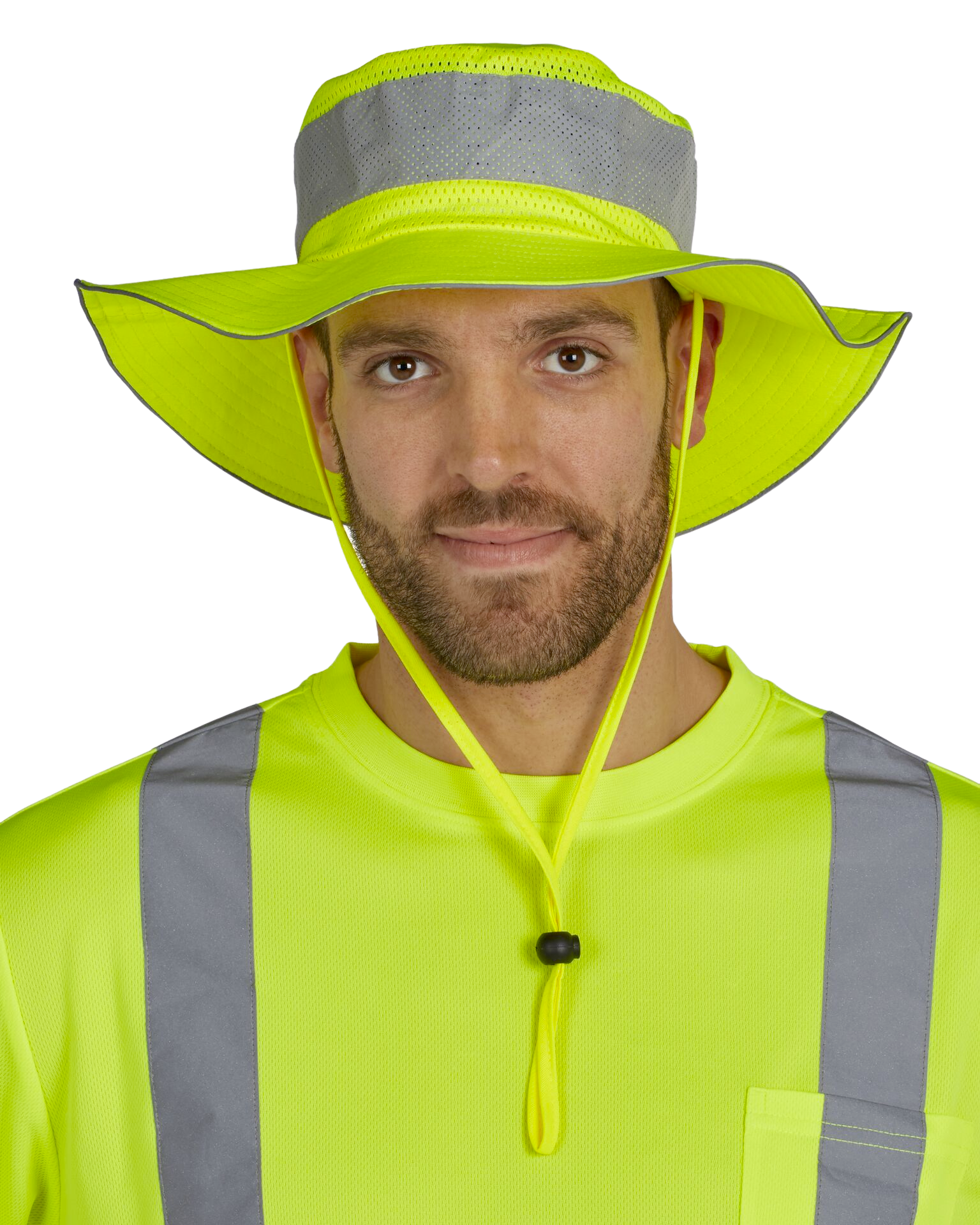 UHV503 HiVis Bucket Hat - Protected with PERIMETER™ Insect Guard