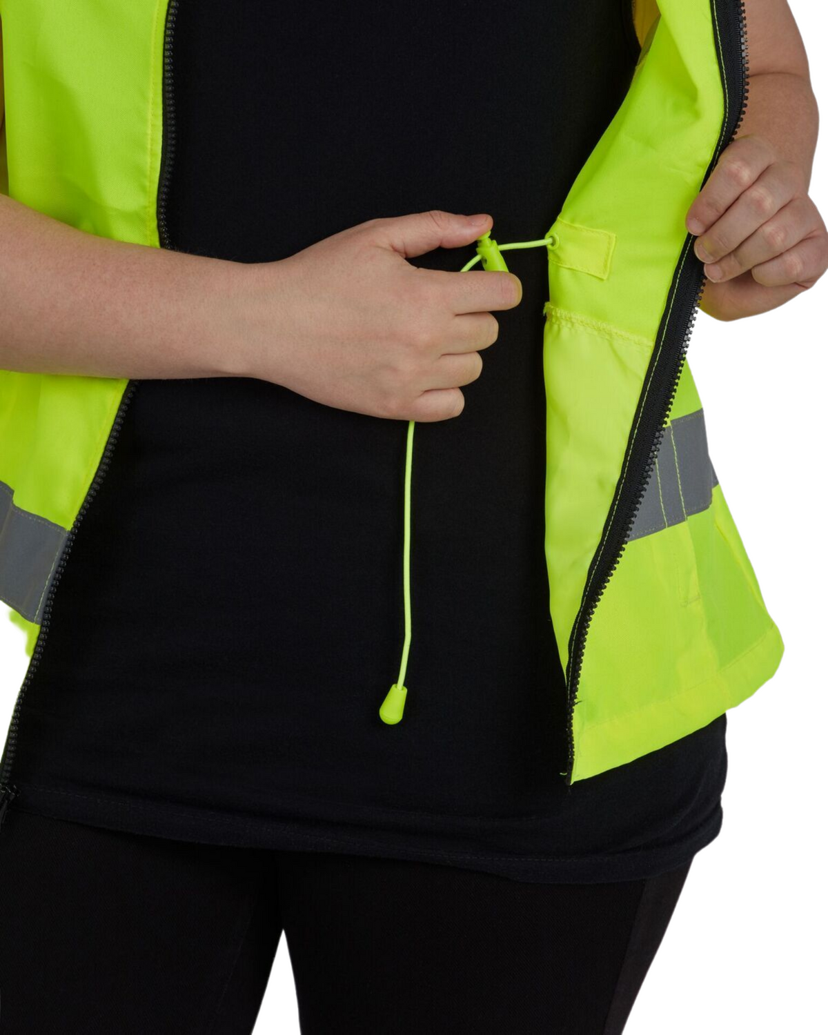 UHV662 HiVis Women&#39;s Nylon Vest with Pockets