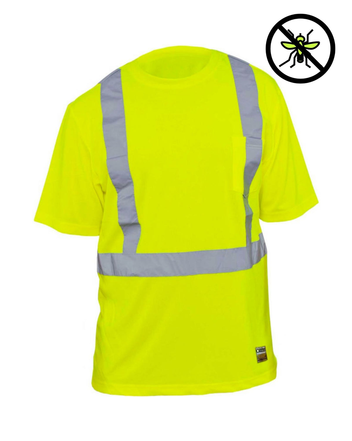 UHV868 HiVis Short Sleeve Tee - Protected with PERIMETER™ Insect Guard