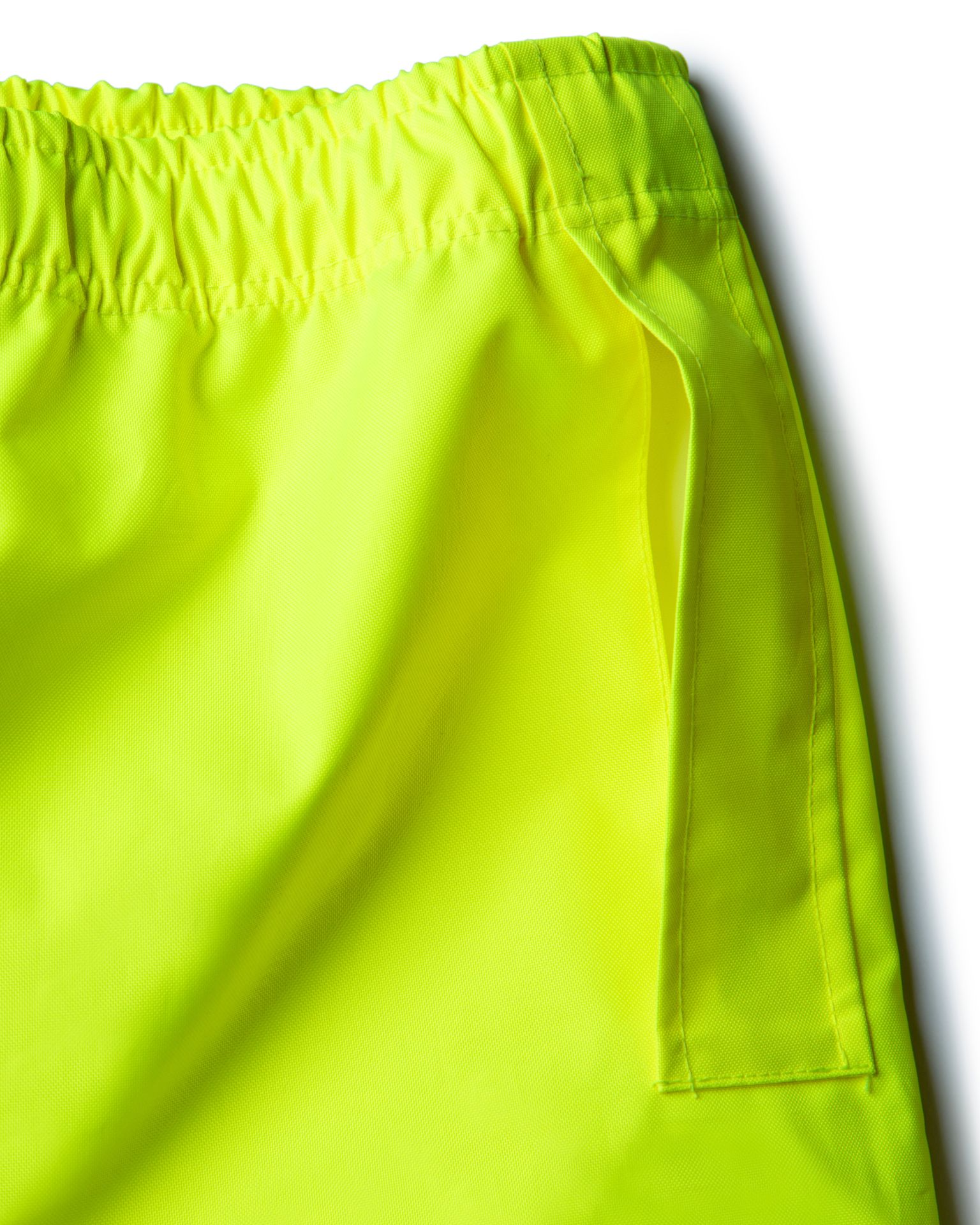 Louisiana Professional Wear Rain Pants: Size 3XL, Black & Fluorescent Yellow, Polyurethane & Nylon - Reversible | Part #910EWTBY3X