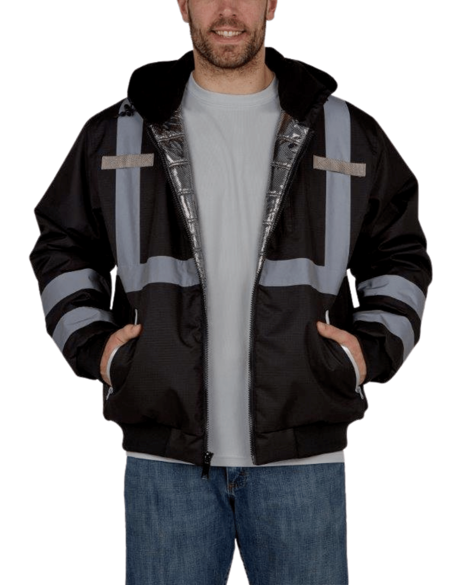 UPA889 Utility Pro Men's Warm Up Bomber - Utility Pro Wear UPA889 Utility Pro Men's Warm Up Bomber - Utility Pro Wear